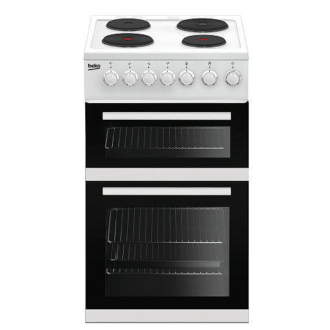 Beko EDP503W Küchenherd Freistehender Herd Elektro Versiegelte Platte Weiß