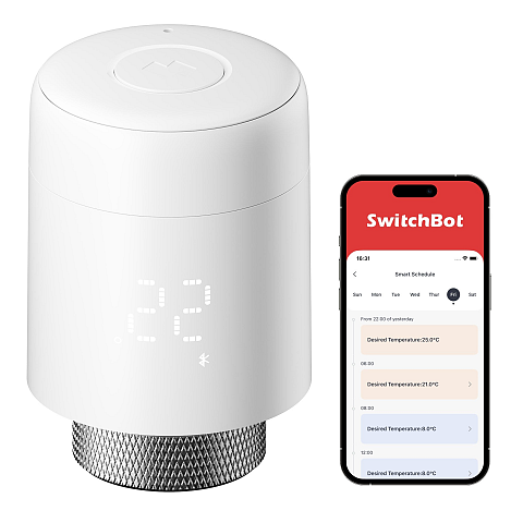 SwitchBot W7830000 Thermostatisches Heizkörperventil Für die Nutzung im Innenbereich geeignet