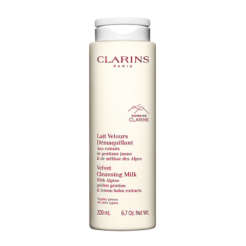 Clarins Lait Démaquillant Velours Aux Reinigungsmilch Frauen 200 ml