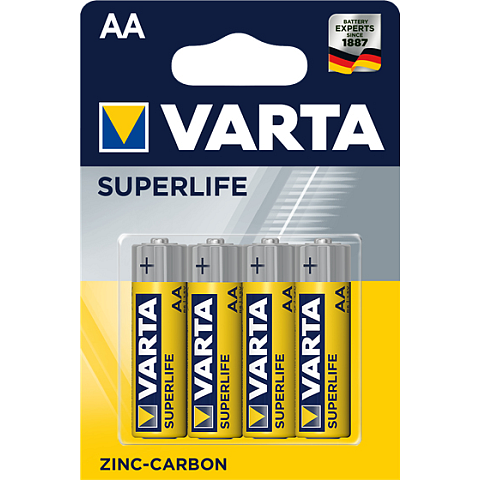 Varta SUPERLIFE Einwegbatterie AA Zink-Karbon