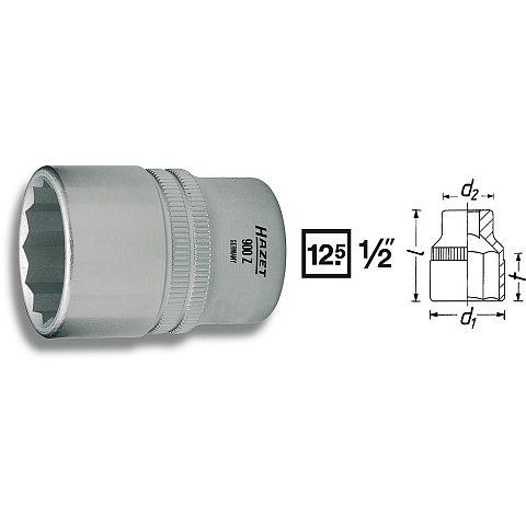 HAZET 900Z-28 Steckschlüsselaufsatz 1 Stück(e)