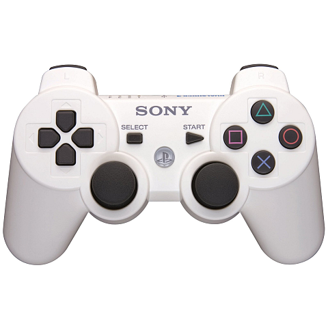Sony Dualshock 3 Weiß Gamepad Digital Playstation 3