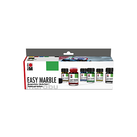 Marabu 1305000000087 Wasserlösliche Farbe 90 ml 6 Stück(e)