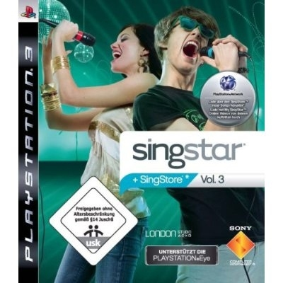 Sony SingStar Vol.3, PS3 Deutsch PlayStation 3