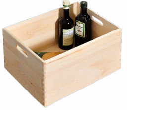 Kesper 69600 Aufbewahrungsbox Rechteckig Pinienwald Holz