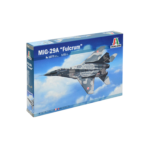 Italeri MIG 29A "Fulcrum" Starrflügelflugzeug-Modell Montagesatz 1:72