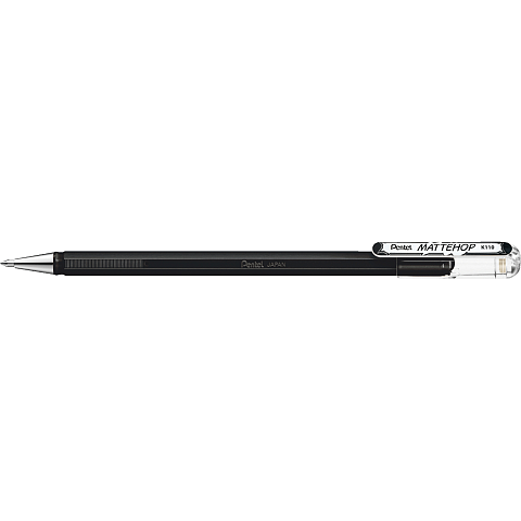 Pentel Mattehop Fein Verschlossener Gelschreiber Schwarz 1 Stück(e)