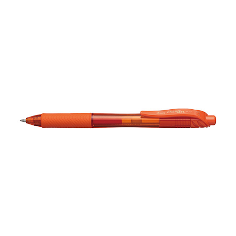 Pentel EnerGel X Anklippbarer versenkbarer Stift Orange