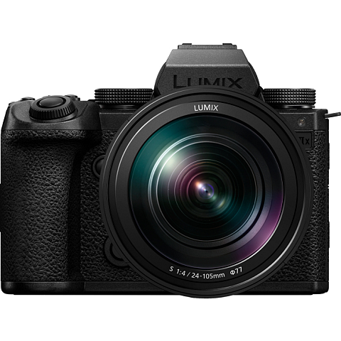 Panasonic Lumix S5 II X + 24-105 mm F/4 MILC 24,2 MP CMOS 12000 x 8000 Pixel Schwarz