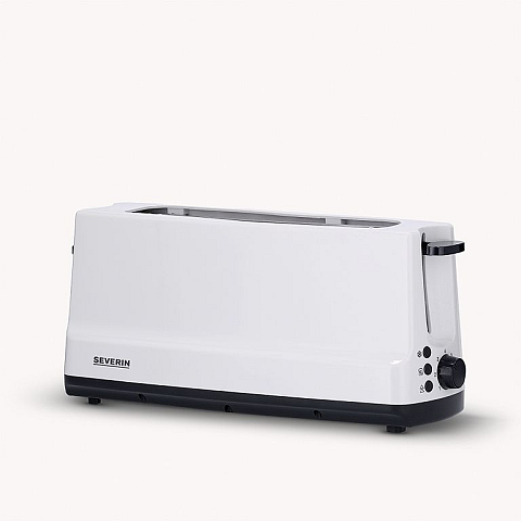 Severin AT 2232 Toaster 2 Scheibe(n) 800 W Grau, Weiß
