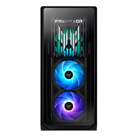 Acer Predator PO5-660 Intel Core Ultra 7 265F 64 GB DDR5-SDRAM 4 TB SSD NVIDIA GeForce RTX 5080 Windows 11 Home Desktop PC Schwarz