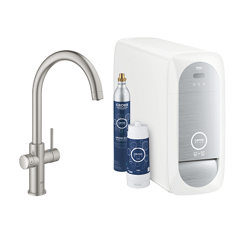 GROHE 31455DC1 Wasserhahn Edelstahl
