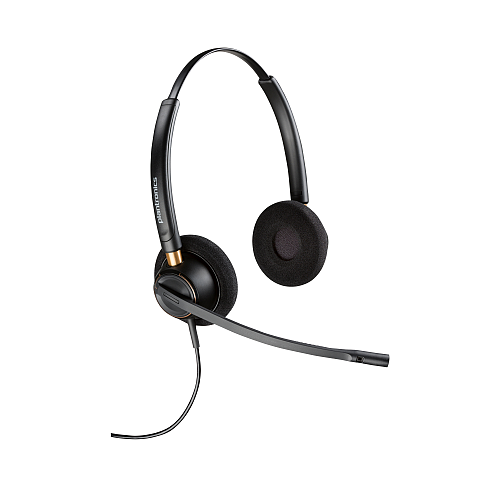 HP Poly EncorePro 520D Binaurales digitales Headset mit Quick Disconnect TAA
