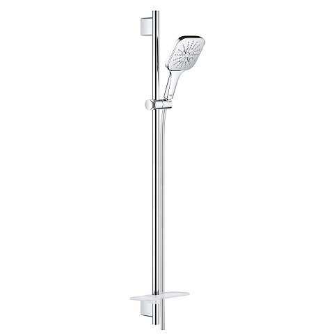 GROHE SmartActive 130 Cube Duschsystem 1 Kopf/Köpfe Wand Chrom
