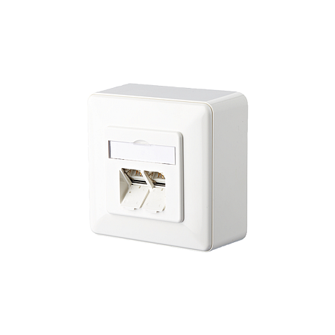 BTR NETCOM 1307380002-I Steckdose RJ-45 Weiß