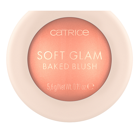 CATRICE Soft Glam Baked Blush Rouge 5,6 g 020 020 - Peachy Breeze Puder