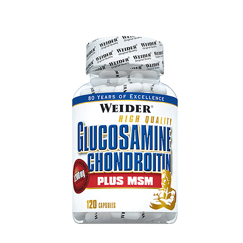 Weider Glucosamine Chondroitine Plus MSM Knochenschützende Substanz 120 Stück(e) Innere Anwendung Kapsel
