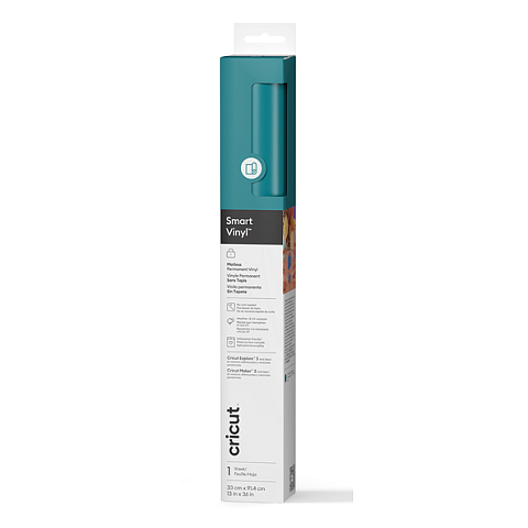 Cricut Smart Vinyl Permanent Aqua-Farbe Matte