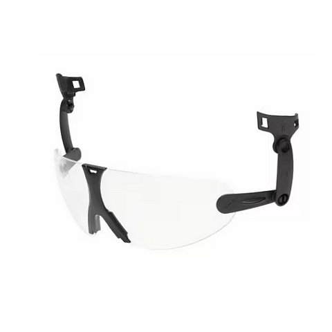 3M Hard Hat Integrated Safety Glasses, Clear, V9C