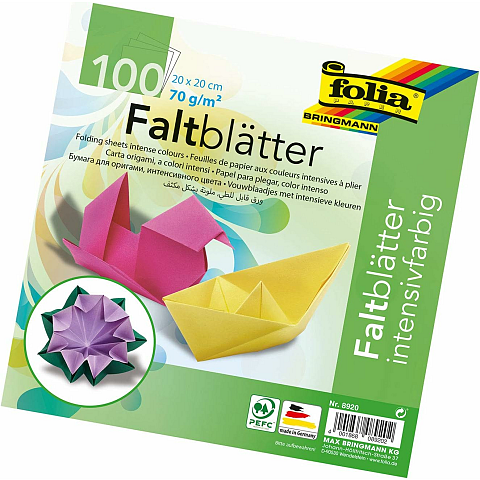 Folia 8920 Kunstdruckpapier Kunstpapier 100 Blätter