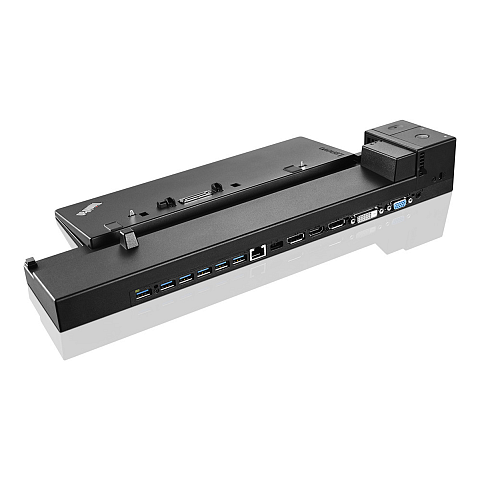 Lenovo 40A50230EU laptop-dockingstation & portreplikator Andocken Schwarz