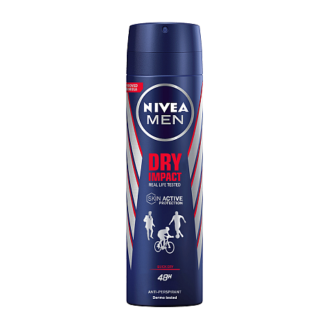 NIVEA Men Dry Impact Männer Spray-Deodorant 200 ml 1 Stück(e)