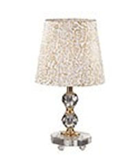Ideal Lux Queen TL1 Small Tischleuchte E27 Gold