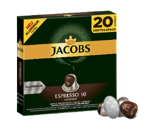 Jacobs ESPRESSO 10 INTENSO Kaffeekapsel