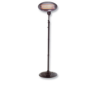 Olympia BS 55 Schwarz 2000 W Infrarot-Heizlüfter