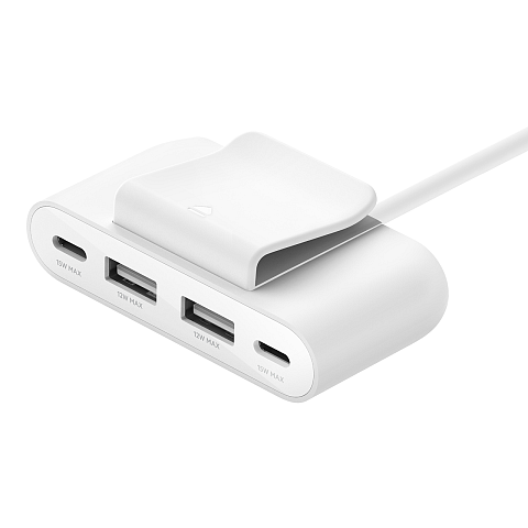 Belkin BUZ001bt2MWHB7 USB Typ-C Weiß