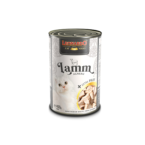 Leonardo Cat Food LEONARDO Lamm + extra Filet