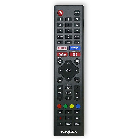 Nedis TVRC45HIBK Fernbedienung IR Wireless TV Drucktasten