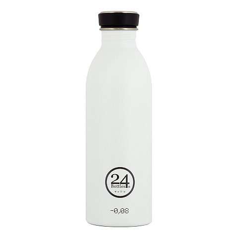 24Bottles Urban Bottle Tägliche Nutzung 500 ml Edelstahl Weiß