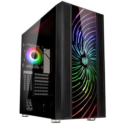 Kolink Unity Adapt ARGB Midi Tower Schwarz, Transparent