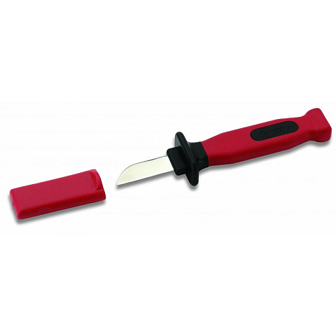 Cimco 121042 Teppichmesser Schwarz, Rot Feststehendes Messer