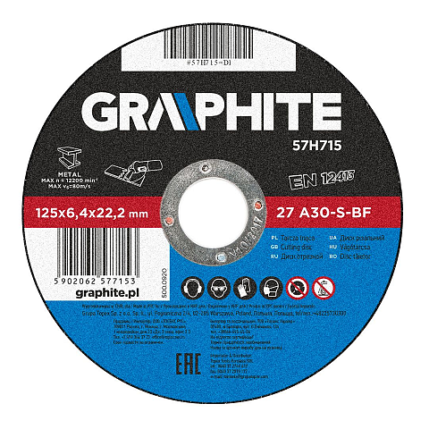 Graphite 57H715 Winkelschleifer-Zubehör