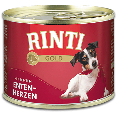 RINTI Gold Ente, Herz Adult 185 g