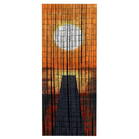 WENKO Bambusvorhang Sonnenuntergang