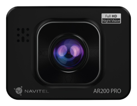 Navitel HWAR200PRO Dashcam Full HD WLAN Akku, USB Schwarz