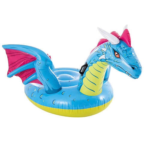 Intex 57563NP Aufblasbares Spielzeug für Pool & Strand Mehrfarbig Abbildung Vinyl Aufsitz-Schwimmer
