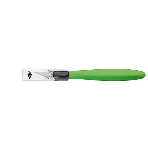 Wedo 78 52199 Schwarz, Grün Feststehendes Messer