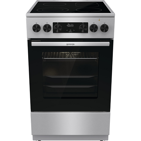 Gorenje GECS5C70XA Küchenherd Freistehender Herd Elektro Keramik Edelstahl