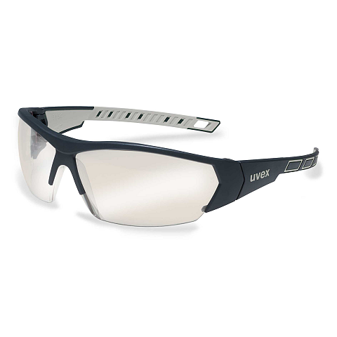 Uvex 9194885 Schutzbrille/Sicherheitsbrille Grau, Schwarz