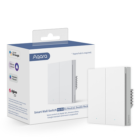 Aqara WS-EUK02 Lichtschalter Polycarbonat (PC) Weiß