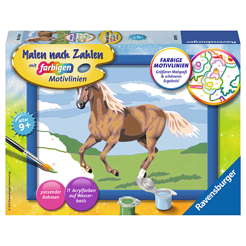 Ravensburger Malen nach Zahlen - Stute Carla