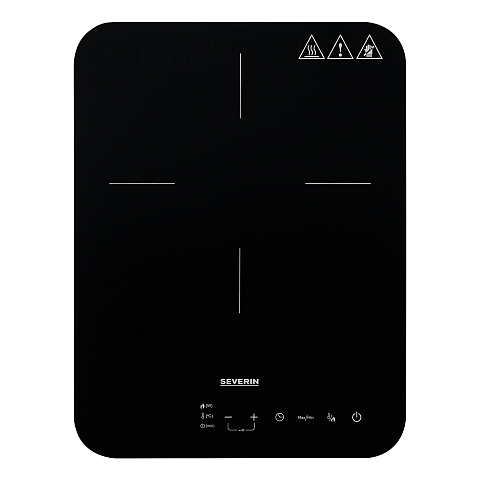 Severin KP 1032 Kochfeld Schwarz, Grau Arbeitsplatte 28 cm Zonen-Induktionskochfeld 1 Zone(n)