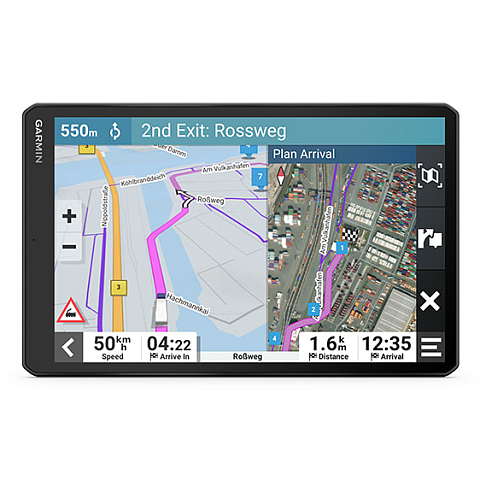 Garmin DEZL LGV1010 Navigationssystem Fixed 25,6 cm (10.1") TFT Touchscreen 554 g Schwarz