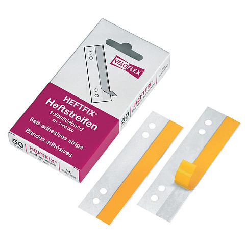 Veloflex 2002000 selbstklebendes Etikett Quadratisch Weiß, Gelb 50 Stück(e)