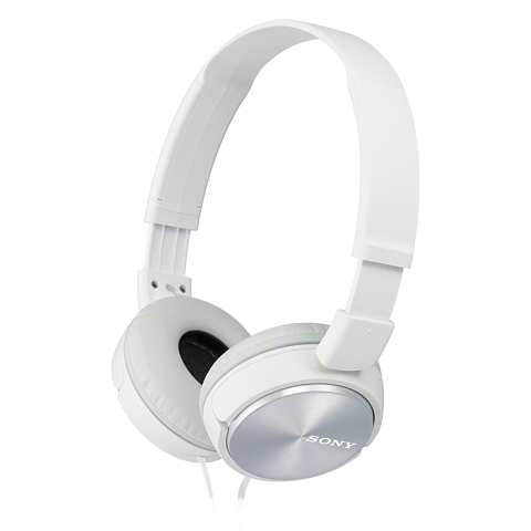 Sony MDR-ZX310 Kopfhörer Kabelgebunden Kopfband Musik Weiß