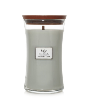 WoodWick Lavender & Cedar Wachskerze andere CEDAR, Lavendel Grün, Transparent 1 Stück(e)
